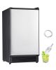 Undercounter Built-in Ice Maker, 25 Lbs/Day Under Counter Ice Maker Machine with Reversible Door Stainless Steel