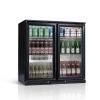 2 Glass Door Swing Back Bar Refrigerator – COPELAND Digital Control, Eco-Friendly R290, Energy Efficient, LED Lighting, 50mm Insulation