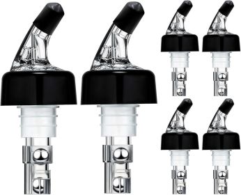 6 Pack Measured Liquor Pour Spout, Liquor Bottle Pourers, Measure Pour Spout for Liquor Bottles, Bottle Pourers for Alcohol