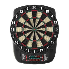 VEVOR Electronic Dart Board, 13.5" Target Dartboard with 43 Games & 200+ Variations for Up to 8 Players, 6 Dart Shafts with Flights & 50 Soft Tip