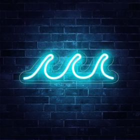 1pc Vibrant LED Neon Light Sign - Acrylic Backed, USB Powered with Dimmable Switch - A Mesmerizing Wall Decor for Home, Bedroom, Aquarium, Bar, C