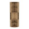Bar Cabinet Jansen, Living Room, Macadamia