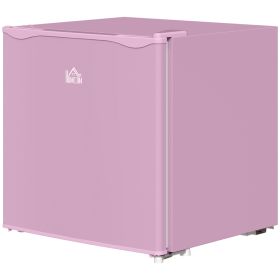 1.1 Cu.Ft Countertop Mini Freezer, Compact Upright Freezer with Removable Shelves (Color: Pink)
