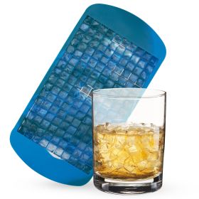 Mini Ice Cube Tray Marble HOST (Color: Blue)