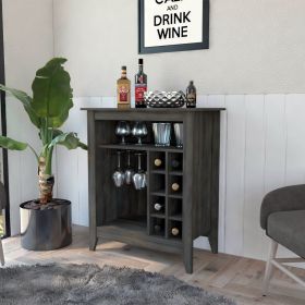 New Canaan 6-Bottle 1-Drawer 1-Shelf Bar Cabinet (Color: Espresso)