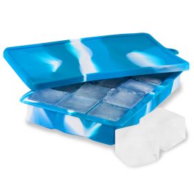 1.25 Inch Ice Cube Tray Marble  HOST (Color: Blue)